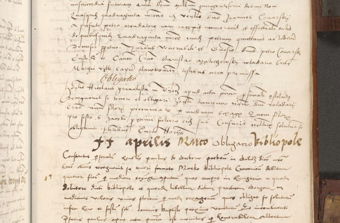 Zdjęcie nr 366 dla obiektu archiwalnego: Volumen II - um actorum episcopalium Joannis Konarski, episcopi Cracoviensis annorum sequentium: 1515, 1516, 1517, 1518, 1519, quorum indicem in dine huius voluminis videre est.