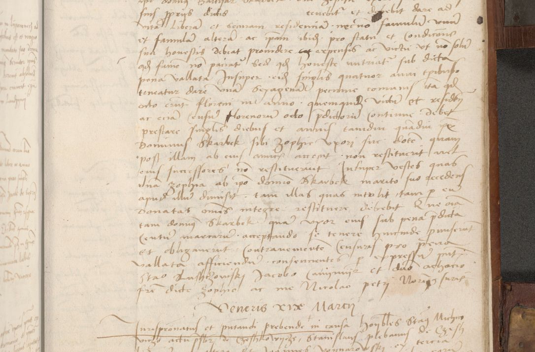 Zdjęcie nr 358 dla obiektu archiwalnego: Volumen II - um actorum episcopalium Joannis Konarski, episcopi Cracoviensis annorum sequentium: 1515, 1516, 1517, 1518, 1519, quorum indicem in dine huius voluminis videre est.