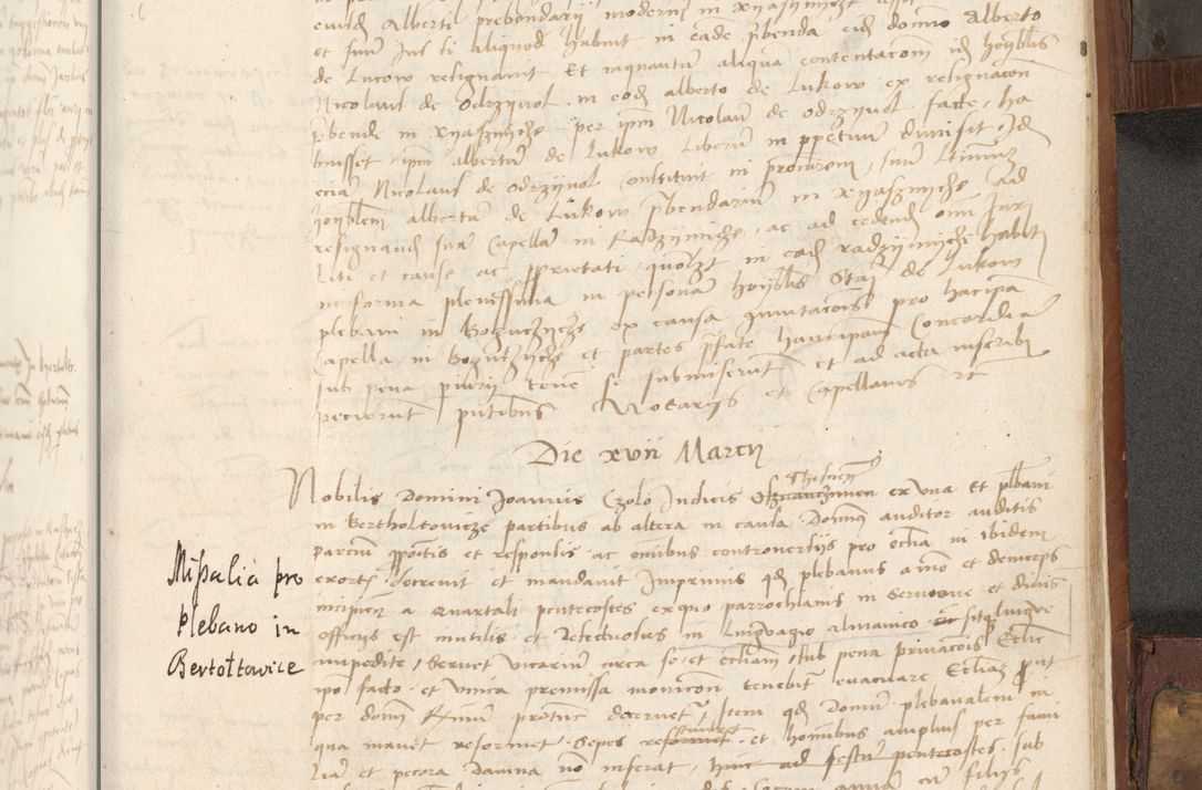 Zdjęcie nr 356 dla obiektu archiwalnego: Volumen II - um actorum episcopalium Joannis Konarski, episcopi Cracoviensis annorum sequentium: 1515, 1516, 1517, 1518, 1519, quorum indicem in dine huius voluminis videre est.
