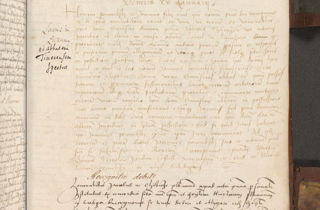 Zdjęcie nr 338 dla obiektu archiwalnego: Volumen II - um actorum episcopalium Joannis Konarski, episcopi Cracoviensis annorum sequentium: 1515, 1516, 1517, 1518, 1519, quorum indicem in dine huius voluminis videre est.