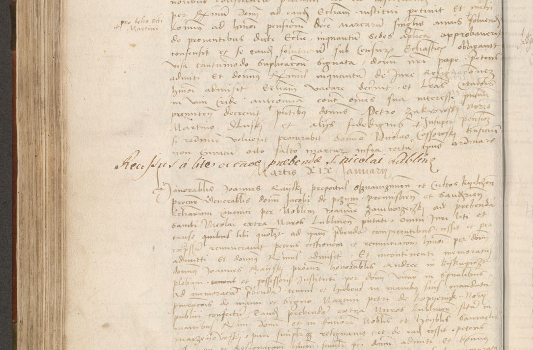 Zdjęcie nr 339 dla obiektu archiwalnego: Volumen II - um actorum episcopalium Joannis Konarski, episcopi Cracoviensis annorum sequentium: 1515, 1516, 1517, 1518, 1519, quorum indicem in dine huius voluminis videre est.