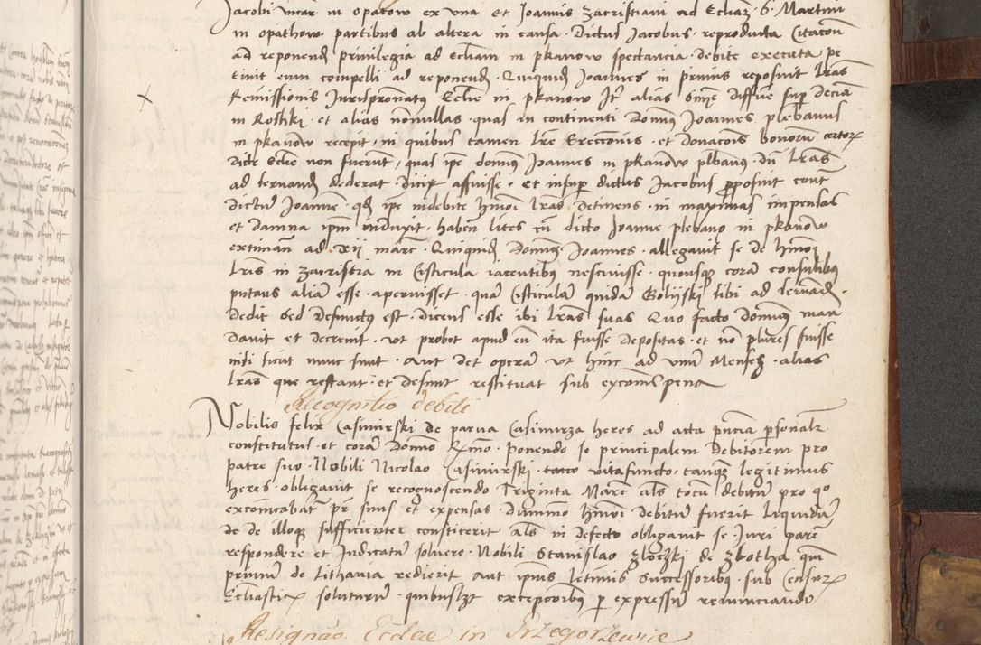 Zdjęcie nr 330 dla obiektu archiwalnego: Volumen II - um actorum episcopalium Joannis Konarski, episcopi Cracoviensis annorum sequentium: 1515, 1516, 1517, 1518, 1519, quorum indicem in dine huius voluminis videre est.