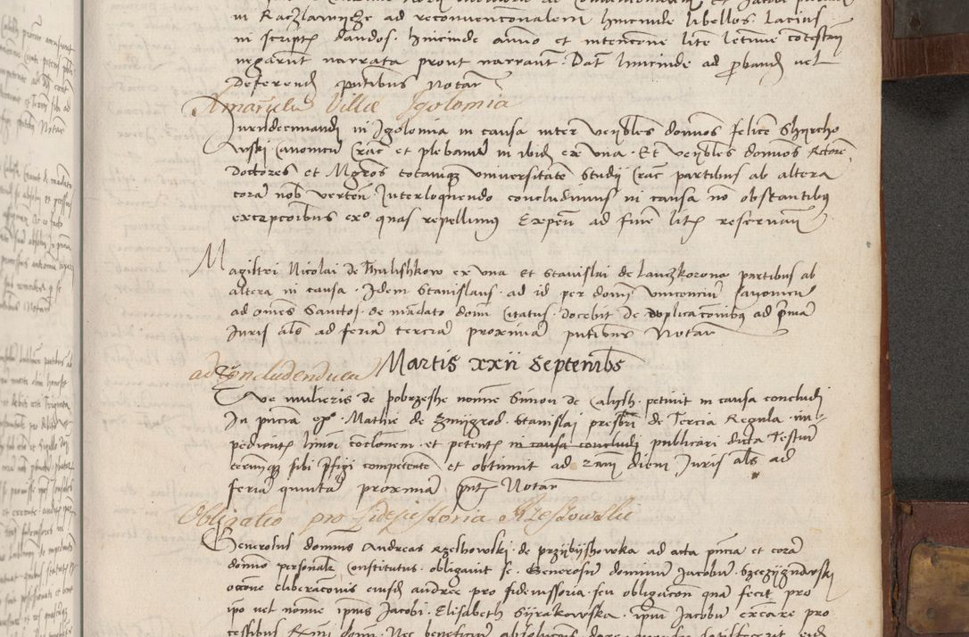 Zdjęcie nr 324 dla obiektu archiwalnego: Volumen II - um actorum episcopalium Joannis Konarski, episcopi Cracoviensis annorum sequentium: 1515, 1516, 1517, 1518, 1519, quorum indicem in dine huius voluminis videre est.