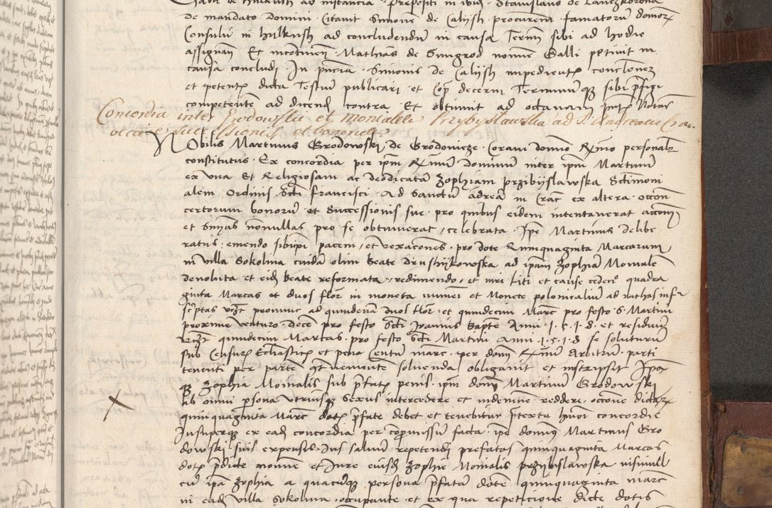 Zdjęcie nr 320 dla obiektu archiwalnego: Volumen II - um actorum episcopalium Joannis Konarski, episcopi Cracoviensis annorum sequentium: 1515, 1516, 1517, 1518, 1519, quorum indicem in dine huius voluminis videre est.