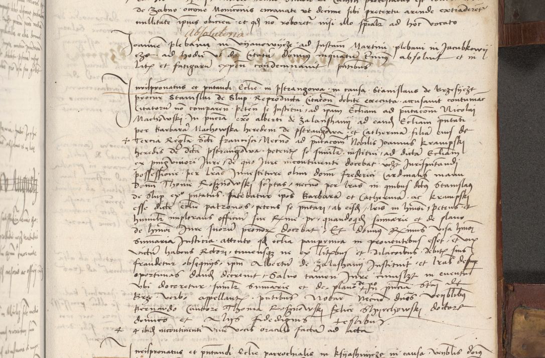 Zdjęcie nr 310 dla obiektu archiwalnego: Volumen II - um actorum episcopalium Joannis Konarski, episcopi Cracoviensis annorum sequentium: 1515, 1516, 1517, 1518, 1519, quorum indicem in dine huius voluminis videre est.