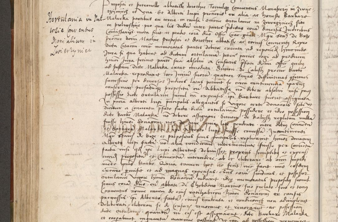 Zdjęcie nr 305 dla obiektu archiwalnego: Volumen II - um actorum episcopalium Joannis Konarski, episcopi Cracoviensis annorum sequentium: 1515, 1516, 1517, 1518, 1519, quorum indicem in dine huius voluminis videre est.