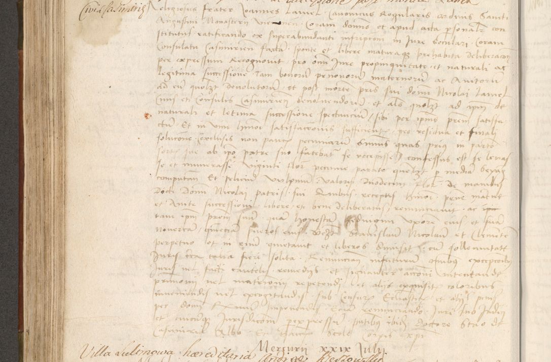 Zdjęcie nr 301 dla obiektu archiwalnego: Volumen II - um actorum episcopalium Joannis Konarski, episcopi Cracoviensis annorum sequentium: 1515, 1516, 1517, 1518, 1519, quorum indicem in dine huius voluminis videre est.