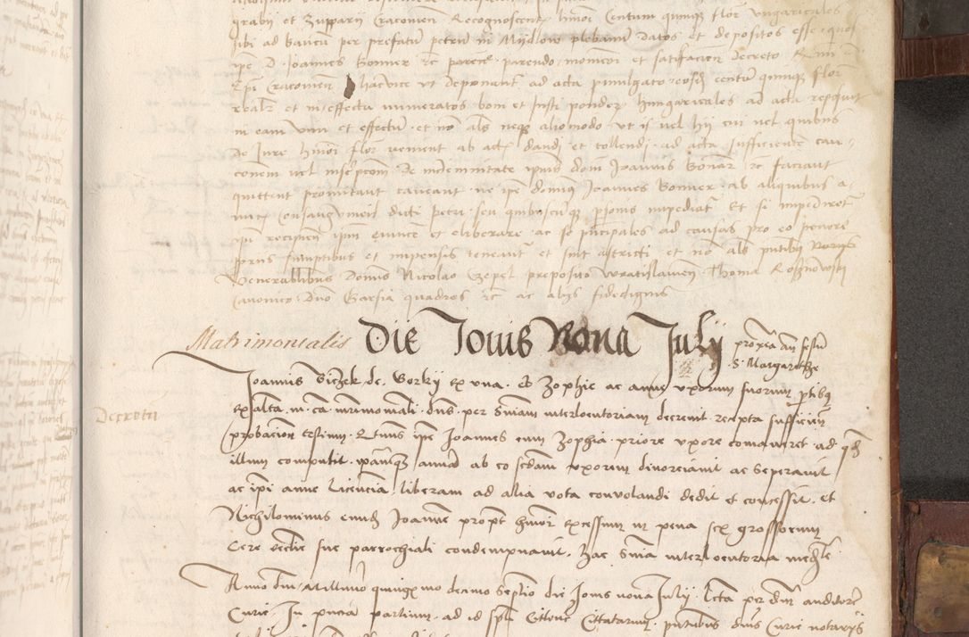 Zdjęcie nr 292 dla obiektu archiwalnego: Volumen II - um actorum episcopalium Joannis Konarski, episcopi Cracoviensis annorum sequentium: 1515, 1516, 1517, 1518, 1519, quorum indicem in dine huius voluminis videre est.