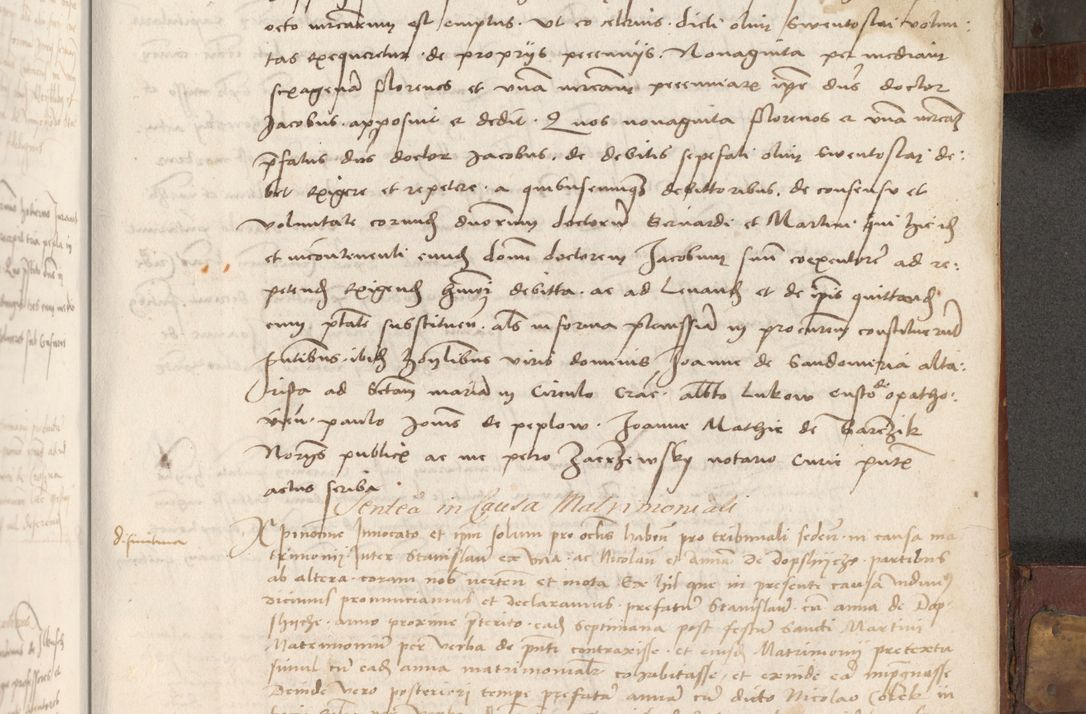 Zdjęcie nr 288 dla obiektu archiwalnego: Volumen II - um actorum episcopalium Joannis Konarski, episcopi Cracoviensis annorum sequentium: 1515, 1516, 1517, 1518, 1519, quorum indicem in dine huius voluminis videre est.
