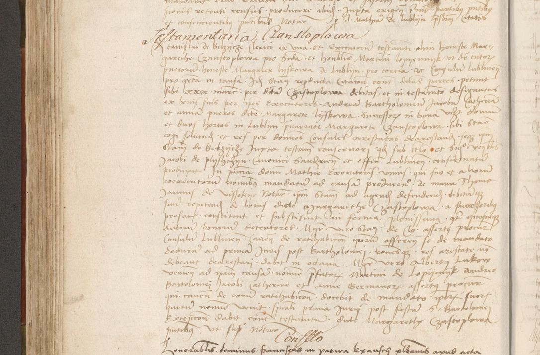 Zdjęcie nr 283 dla obiektu archiwalnego: Volumen II - um actorum episcopalium Joannis Konarski, episcopi Cracoviensis annorum sequentium: 1515, 1516, 1517, 1518, 1519, quorum indicem in dine huius voluminis videre est.