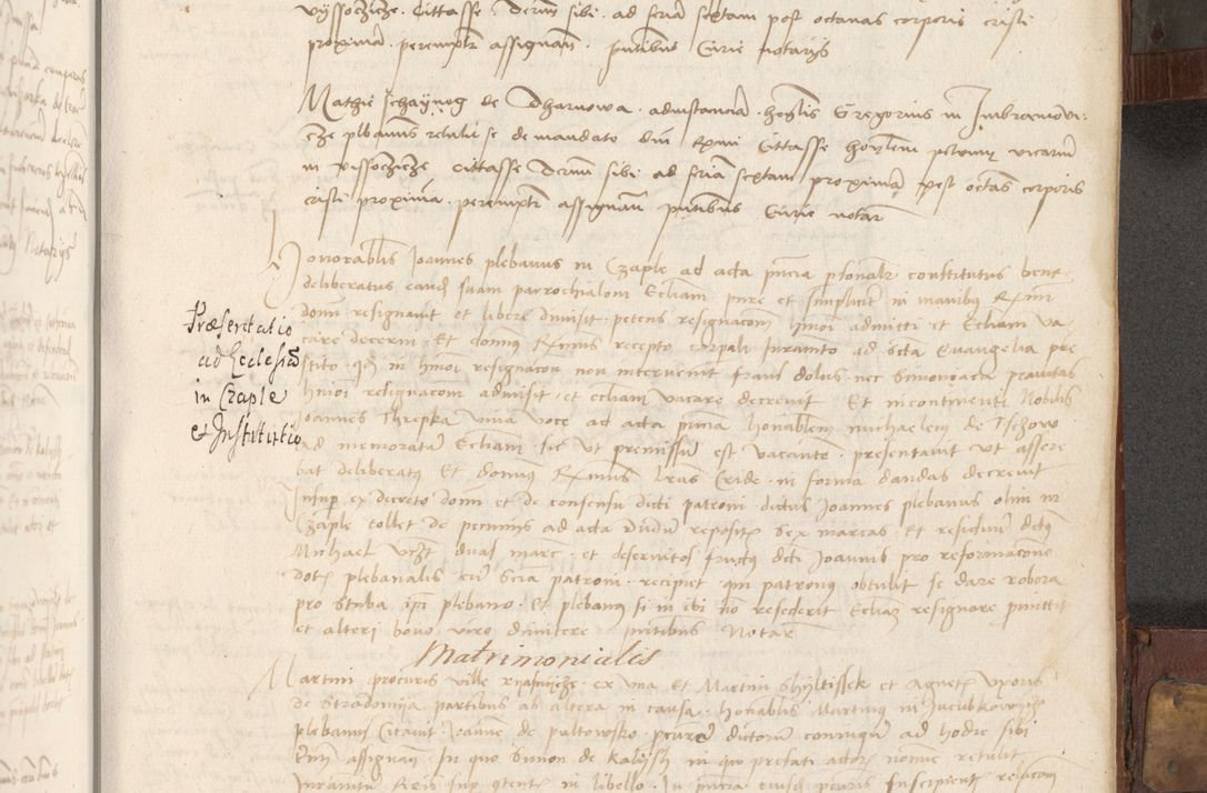 Zdjęcie nr 276 dla obiektu archiwalnego: Volumen II - um actorum episcopalium Joannis Konarski, episcopi Cracoviensis annorum sequentium: 1515, 1516, 1517, 1518, 1519, quorum indicem in dine huius voluminis videre est.