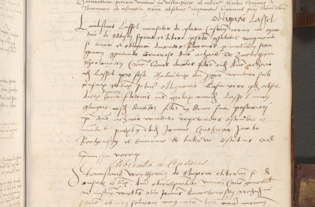 Zdjęcie nr 278 dla obiektu archiwalnego: Volumen II - um actorum episcopalium Joannis Konarski, episcopi Cracoviensis annorum sequentium: 1515, 1516, 1517, 1518, 1519, quorum indicem in dine huius voluminis videre est.