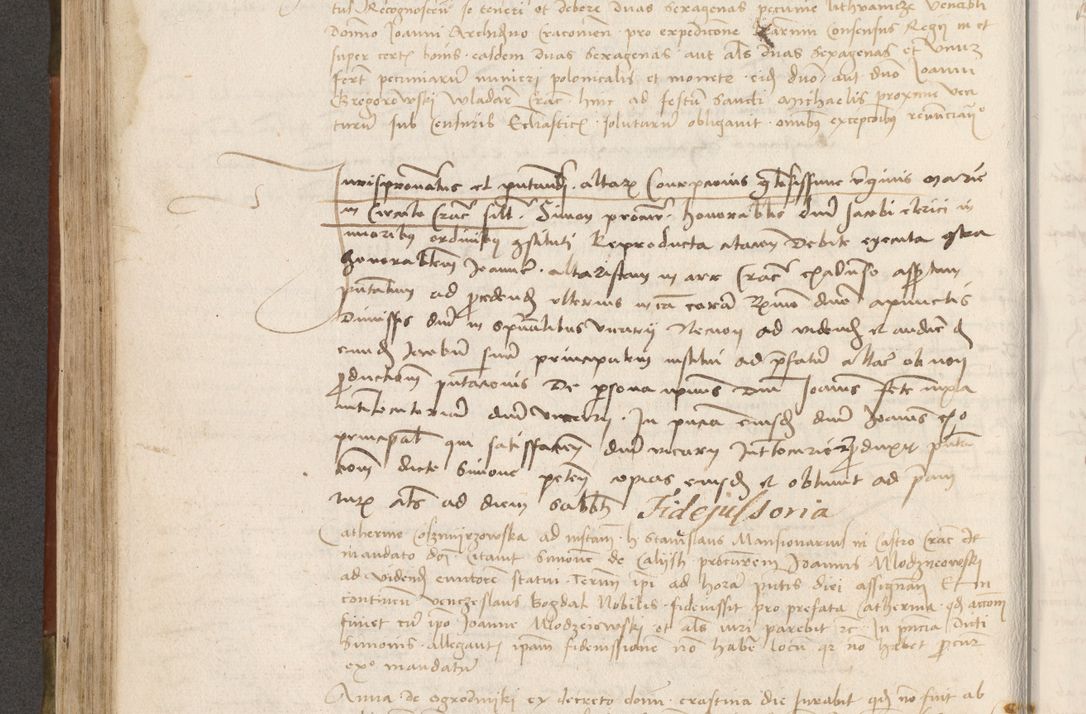 Zdjęcie nr 267 dla obiektu archiwalnego: Volumen II - um actorum episcopalium Joannis Konarski, episcopi Cracoviensis annorum sequentium: 1515, 1516, 1517, 1518, 1519, quorum indicem in dine huius voluminis videre est.