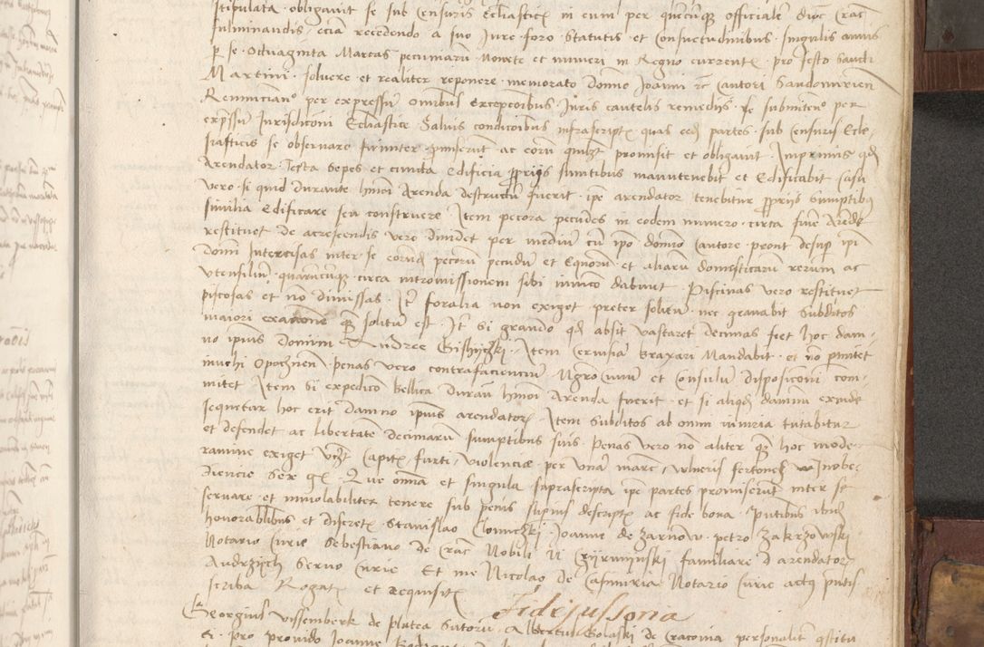 Zdjęcie nr 264 dla obiektu archiwalnego: Volumen II - um actorum episcopalium Joannis Konarski, episcopi Cracoviensis annorum sequentium: 1515, 1516, 1517, 1518, 1519, quorum indicem in dine huius voluminis videre est.