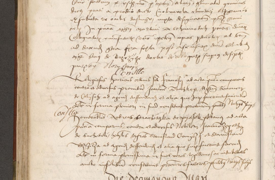 Zdjęcie nr 259 dla obiektu archiwalnego: Volumen II - um actorum episcopalium Joannis Konarski, episcopi Cracoviensis annorum sequentium: 1515, 1516, 1517, 1518, 1519, quorum indicem in dine huius voluminis videre est.