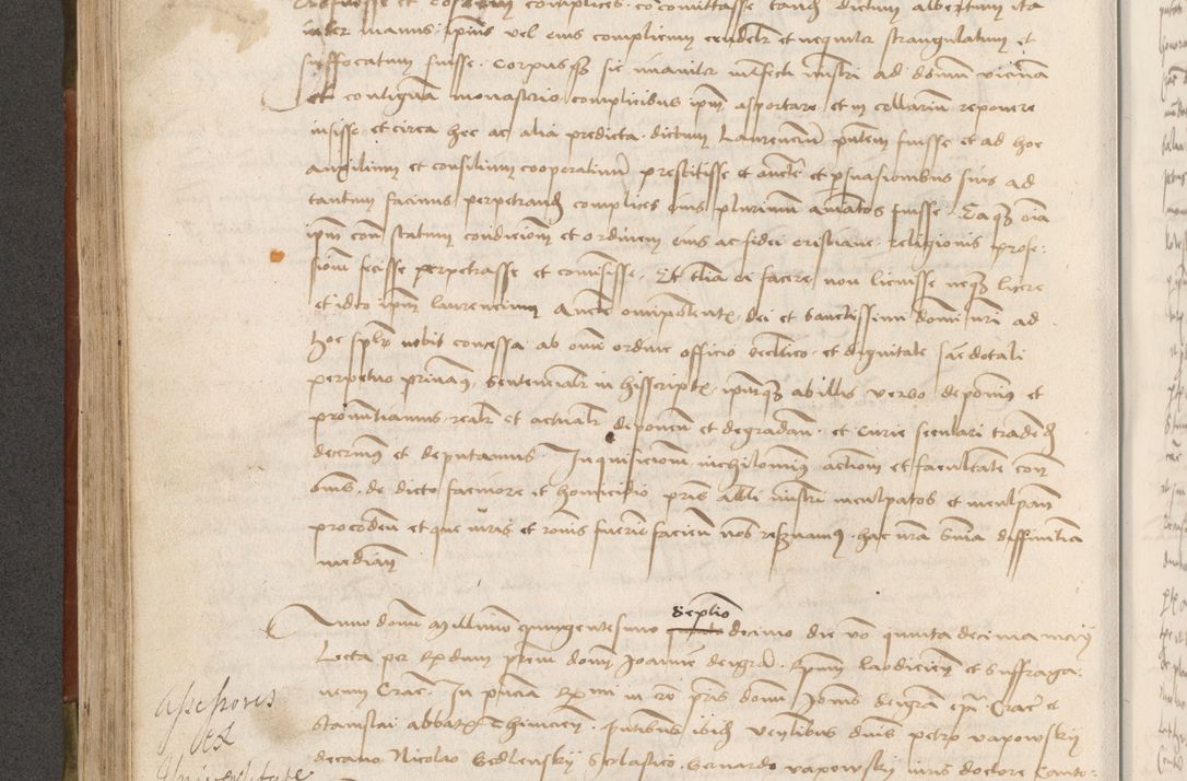 Zdjęcie nr 253 dla obiektu archiwalnego: Volumen II - um actorum episcopalium Joannis Konarski, episcopi Cracoviensis annorum sequentium: 1515, 1516, 1517, 1518, 1519, quorum indicem in dine huius voluminis videre est.