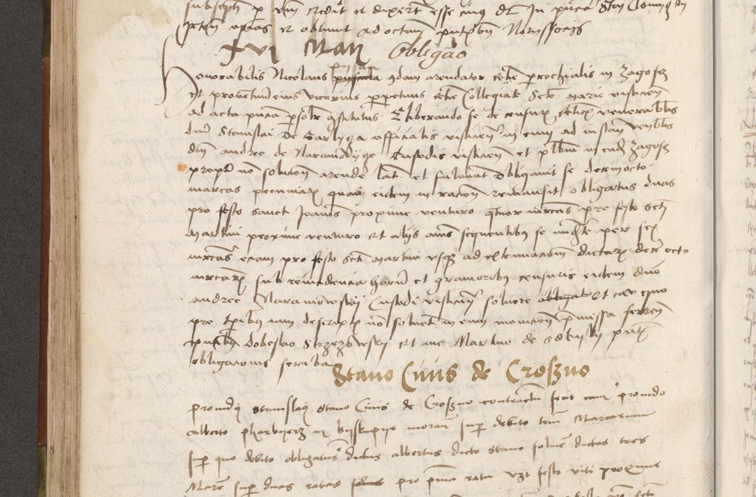 Zdjęcie nr 255 dla obiektu archiwalnego: Volumen II - um actorum episcopalium Joannis Konarski, episcopi Cracoviensis annorum sequentium: 1515, 1516, 1517, 1518, 1519, quorum indicem in dine huius voluminis videre est.