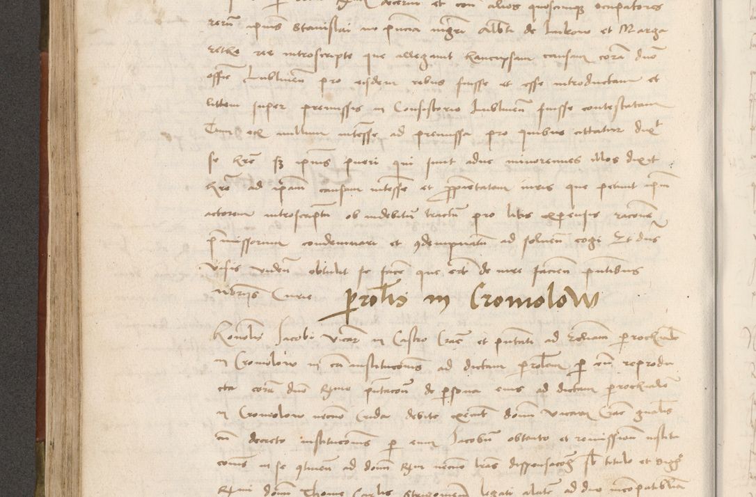 Zdjęcie nr 249 dla obiektu archiwalnego: Volumen II - um actorum episcopalium Joannis Konarski, episcopi Cracoviensis annorum sequentium: 1515, 1516, 1517, 1518, 1519, quorum indicem in dine huius voluminis videre est.