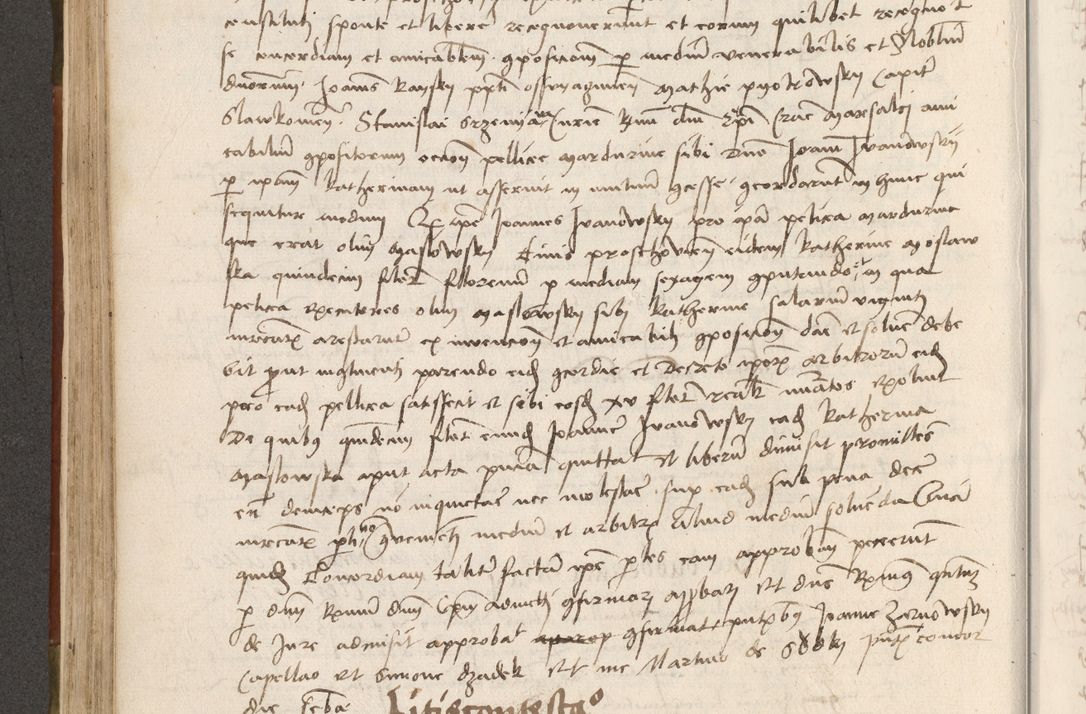 Zdjęcie nr 247 dla obiektu archiwalnego: Volumen II - um actorum episcopalium Joannis Konarski, episcopi Cracoviensis annorum sequentium: 1515, 1516, 1517, 1518, 1519, quorum indicem in dine huius voluminis videre est.