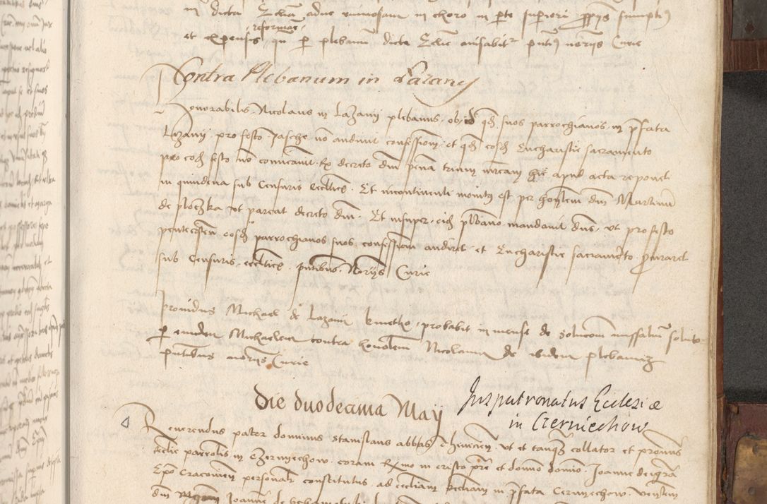 Zdjęcie nr 246 dla obiektu archiwalnego: Volumen II - um actorum episcopalium Joannis Konarski, episcopi Cracoviensis annorum sequentium: 1515, 1516, 1517, 1518, 1519, quorum indicem in dine huius voluminis videre est.