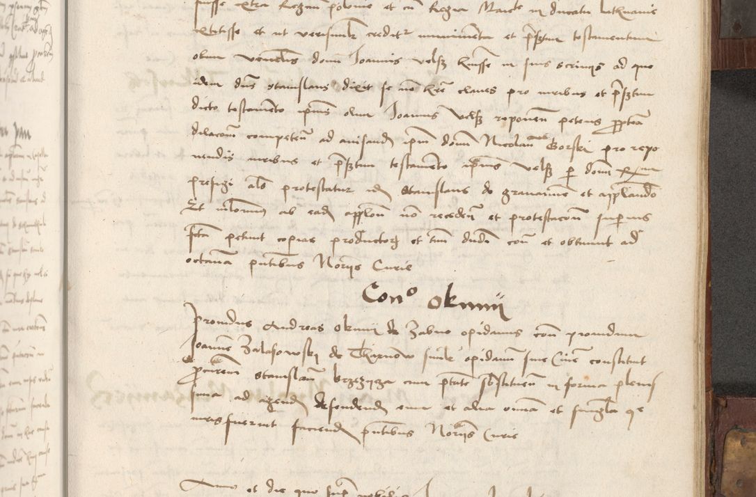 Zdjęcie nr 242 dla obiektu archiwalnego: Volumen II - um actorum episcopalium Joannis Konarski, episcopi Cracoviensis annorum sequentium: 1515, 1516, 1517, 1518, 1519, quorum indicem in dine huius voluminis videre est.