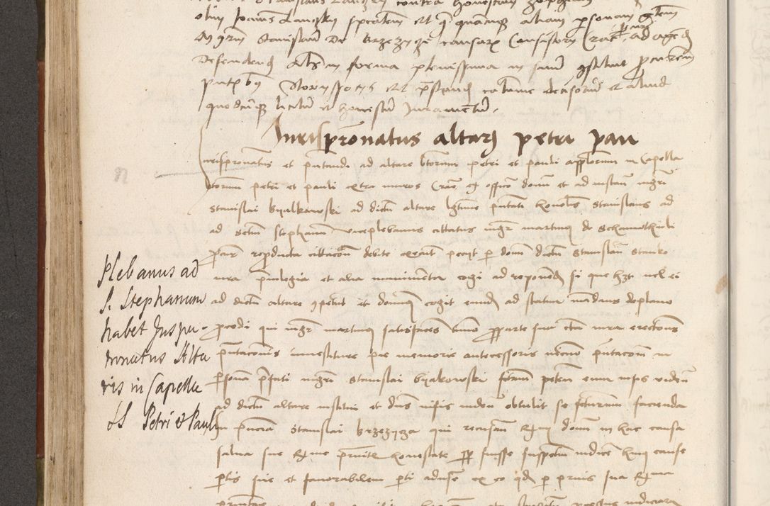 Zdjęcie nr 241 dla obiektu archiwalnego: Volumen II - um actorum episcopalium Joannis Konarski, episcopi Cracoviensis annorum sequentium: 1515, 1516, 1517, 1518, 1519, quorum indicem in dine huius voluminis videre est.