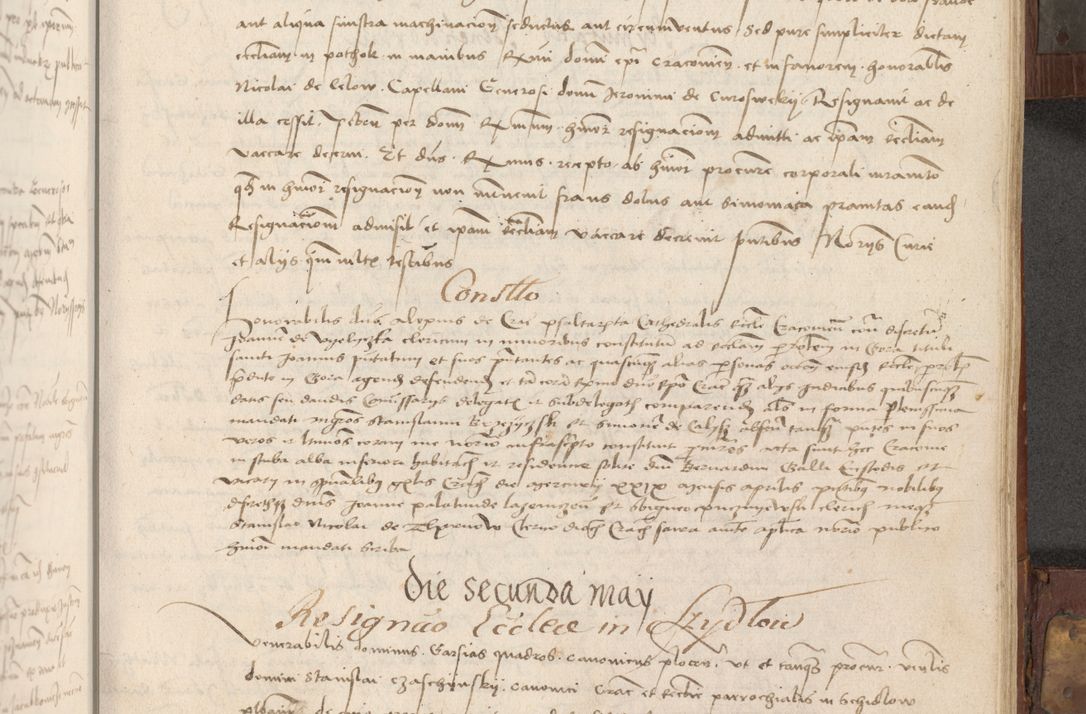 Zdjęcie nr 238 dla obiektu archiwalnego: Volumen II - um actorum episcopalium Joannis Konarski, episcopi Cracoviensis annorum sequentium: 1515, 1516, 1517, 1518, 1519, quorum indicem in dine huius voluminis videre est.