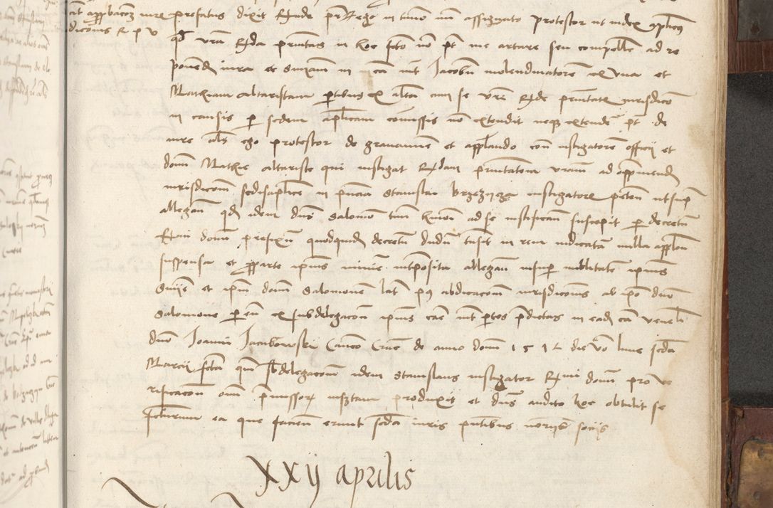 Zdjęcie nr 232 dla obiektu archiwalnego: Volumen II - um actorum episcopalium Joannis Konarski, episcopi Cracoviensis annorum sequentium: 1515, 1516, 1517, 1518, 1519, quorum indicem in dine huius voluminis videre est.