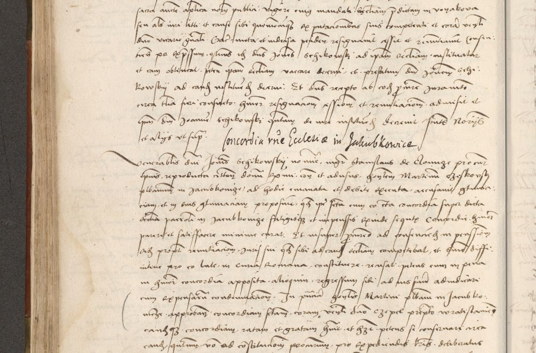 Zdjęcie nr 235 dla obiektu archiwalnego: Volumen II - um actorum episcopalium Joannis Konarski, episcopi Cracoviensis annorum sequentium: 1515, 1516, 1517, 1518, 1519, quorum indicem in dine huius voluminis videre est.