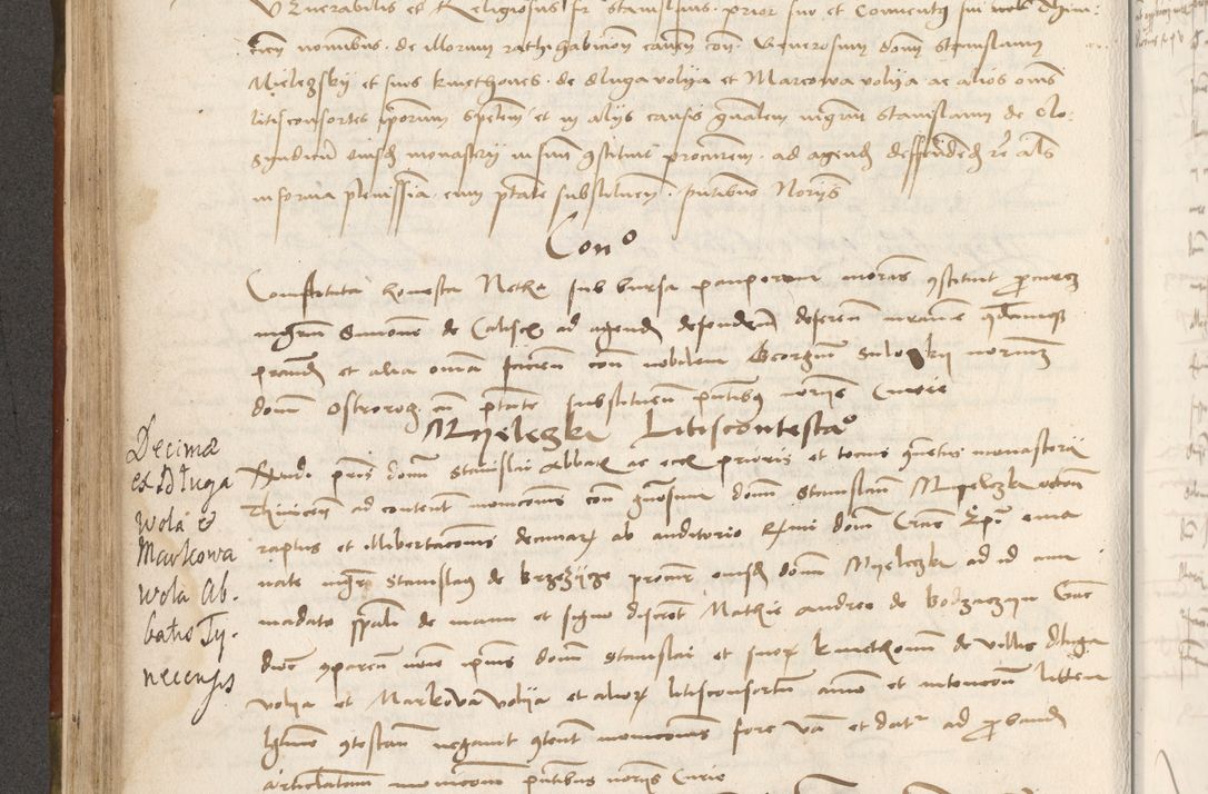 Zdjęcie nr 231 dla obiektu archiwalnego: Volumen II - um actorum episcopalium Joannis Konarski, episcopi Cracoviensis annorum sequentium: 1515, 1516, 1517, 1518, 1519, quorum indicem in dine huius voluminis videre est.