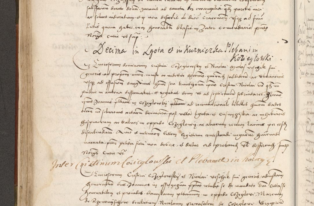 Zdjęcie nr 223 dla obiektu archiwalnego: Volumen II - um actorum episcopalium Joannis Konarski, episcopi Cracoviensis annorum sequentium: 1515, 1516, 1517, 1518, 1519, quorum indicem in dine huius voluminis videre est.