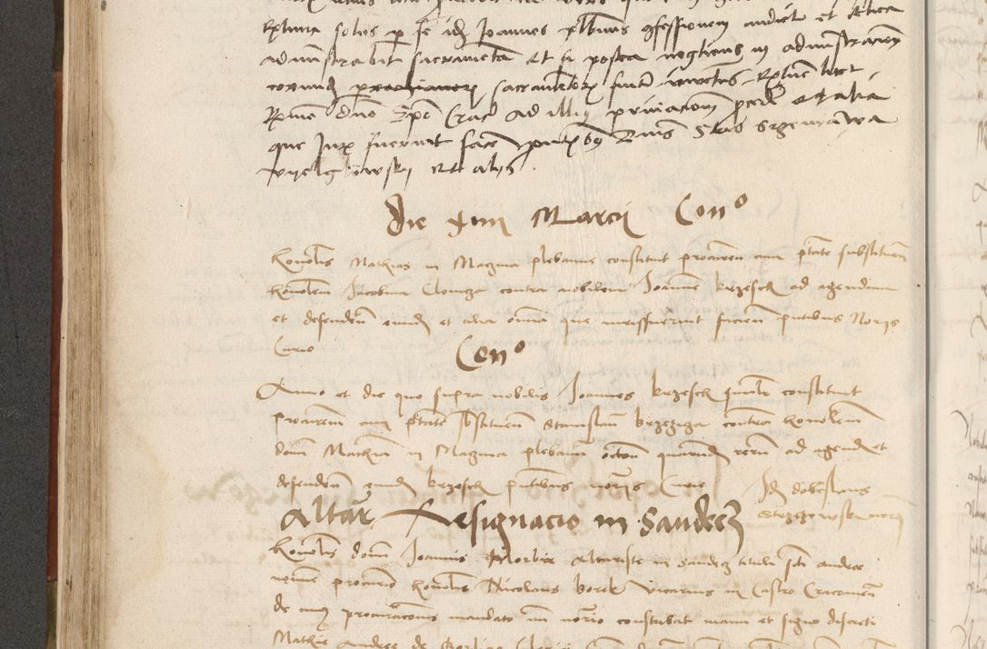 Zdjęcie nr 219 dla obiektu archiwalnego: Volumen II - um actorum episcopalium Joannis Konarski, episcopi Cracoviensis annorum sequentium: 1515, 1516, 1517, 1518, 1519, quorum indicem in dine huius voluminis videre est.