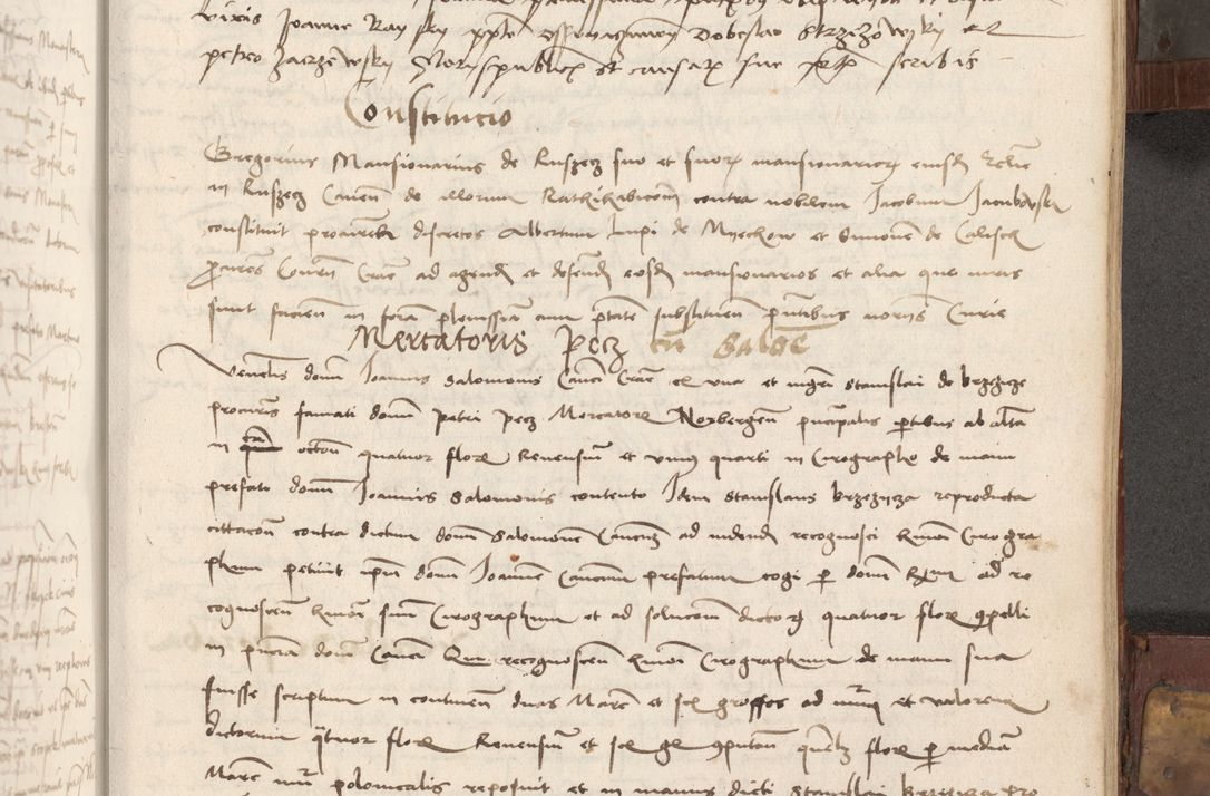 Zdjęcie nr 204 dla obiektu archiwalnego: Volumen II - um actorum episcopalium Joannis Konarski, episcopi Cracoviensis annorum sequentium: 1515, 1516, 1517, 1518, 1519, quorum indicem in dine huius voluminis videre est.