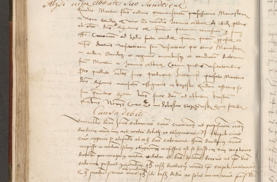 Zdjęcie nr 203 dla obiektu archiwalnego: Volumen II - um actorum episcopalium Joannis Konarski, episcopi Cracoviensis annorum sequentium: 1515, 1516, 1517, 1518, 1519, quorum indicem in dine huius voluminis videre est.