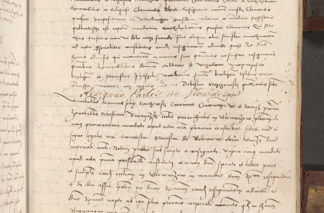 Zdjęcie nr 198 dla obiektu archiwalnego: Volumen II - um actorum episcopalium Joannis Konarski, episcopi Cracoviensis annorum sequentium: 1515, 1516, 1517, 1518, 1519, quorum indicem in dine huius voluminis videre est.