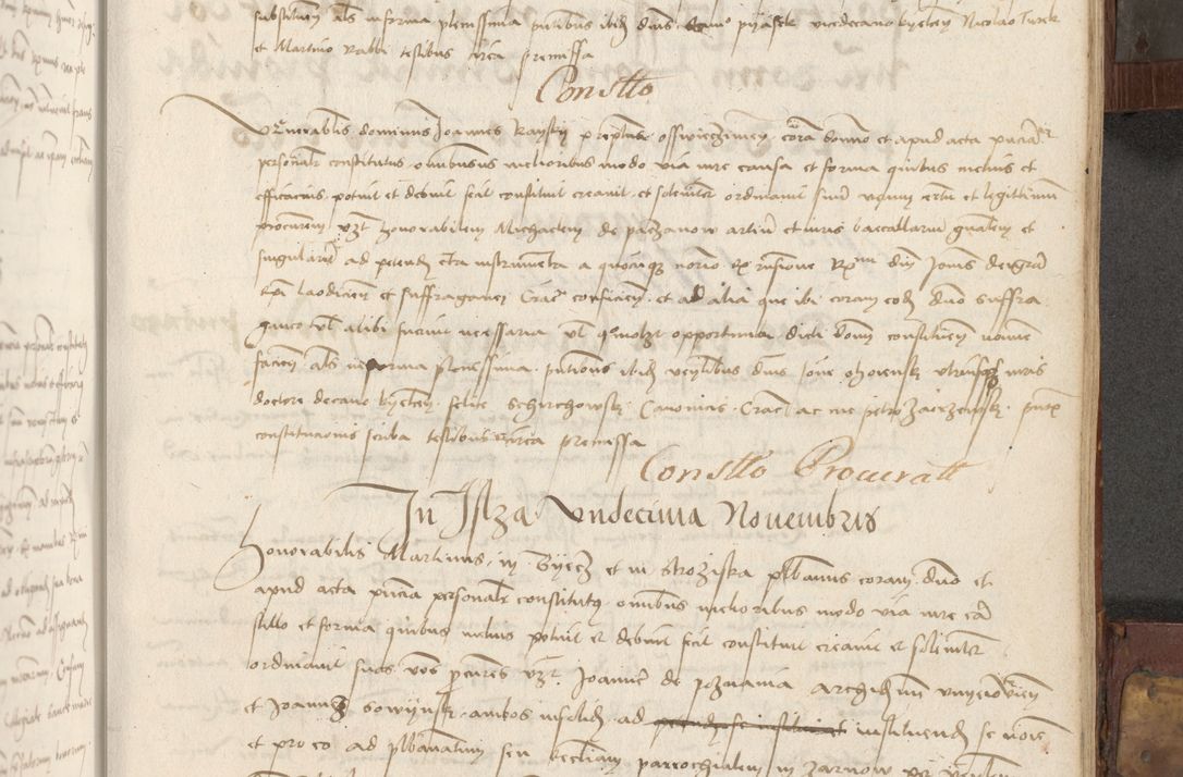 Zdjęcie nr 200 dla obiektu archiwalnego: Volumen II - um actorum episcopalium Joannis Konarski, episcopi Cracoviensis annorum sequentium: 1515, 1516, 1517, 1518, 1519, quorum indicem in dine huius voluminis videre est.