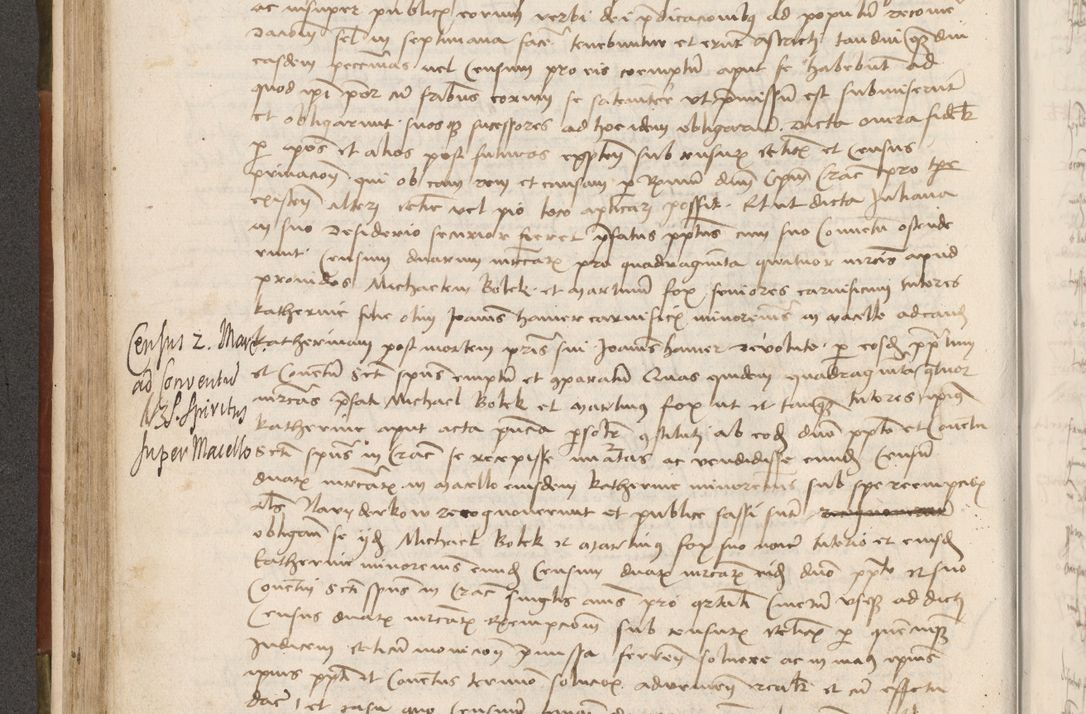 Zdjęcie nr 195 dla obiektu archiwalnego: Volumen II - um actorum episcopalium Joannis Konarski, episcopi Cracoviensis annorum sequentium: 1515, 1516, 1517, 1518, 1519, quorum indicem in dine huius voluminis videre est.