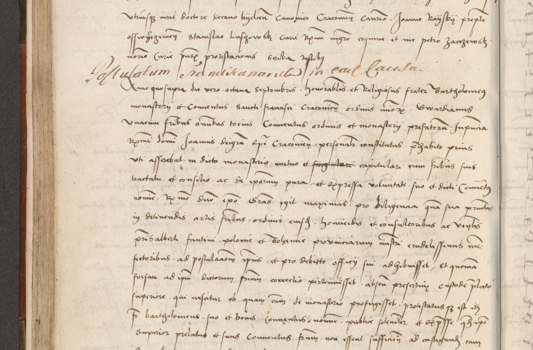 Zdjęcie nr 191 dla obiektu archiwalnego: Volumen II - um actorum episcopalium Joannis Konarski, episcopi Cracoviensis annorum sequentium: 1515, 1516, 1517, 1518, 1519, quorum indicem in dine huius voluminis videre est.