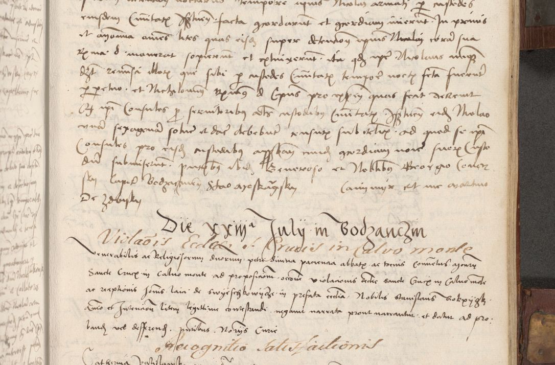 Zdjęcie nr 184 dla obiektu archiwalnego: Volumen II - um actorum episcopalium Joannis Konarski, episcopi Cracoviensis annorum sequentium: 1515, 1516, 1517, 1518, 1519, quorum indicem in dine huius voluminis videre est.