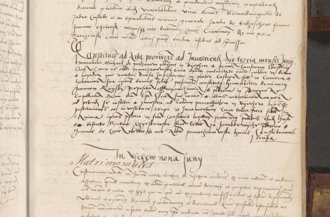 Zdjęcie nr 176 dla obiektu archiwalnego: Volumen II - um actorum episcopalium Joannis Konarski, episcopi Cracoviensis annorum sequentium: 1515, 1516, 1517, 1518, 1519, quorum indicem in dine huius voluminis videre est.