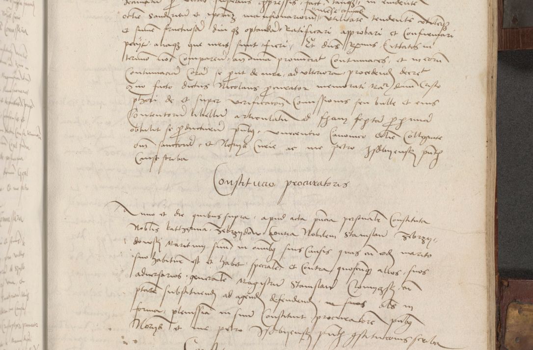 Zdjęcie nr 170 dla obiektu archiwalnego: Volumen II - um actorum episcopalium Joannis Konarski, episcopi Cracoviensis annorum sequentium: 1515, 1516, 1517, 1518, 1519, quorum indicem in dine huius voluminis videre est.