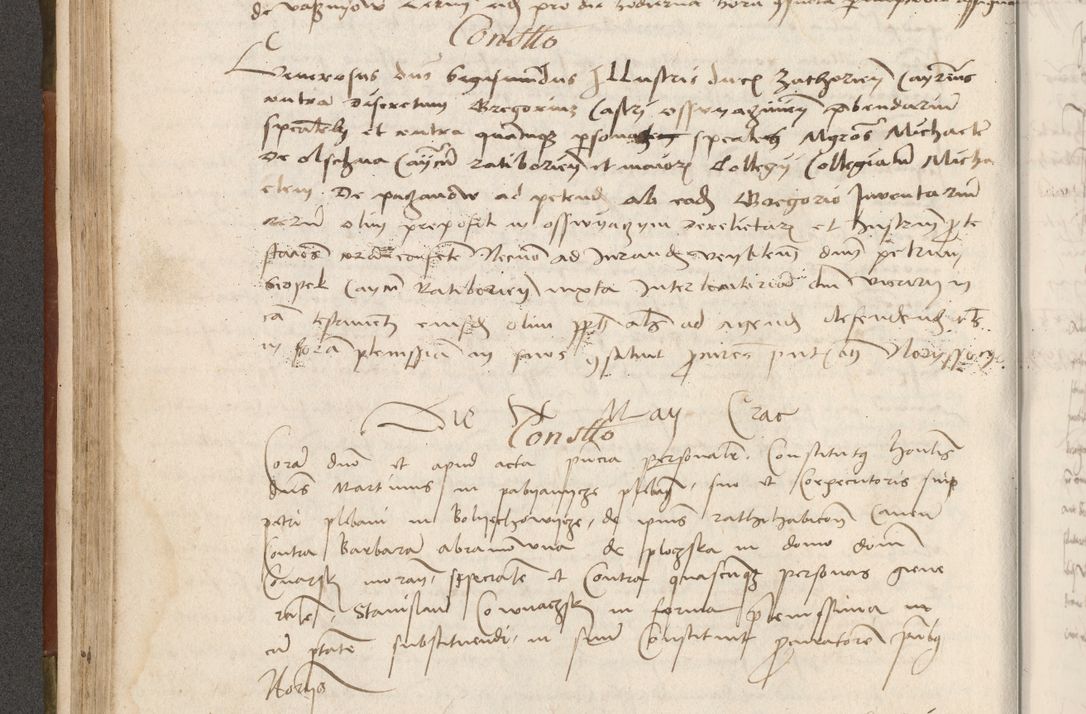 Zdjęcie nr 165 dla obiektu archiwalnego: Volumen II - um actorum episcopalium Joannis Konarski, episcopi Cracoviensis annorum sequentium: 1515, 1516, 1517, 1518, 1519, quorum indicem in dine huius voluminis videre est.