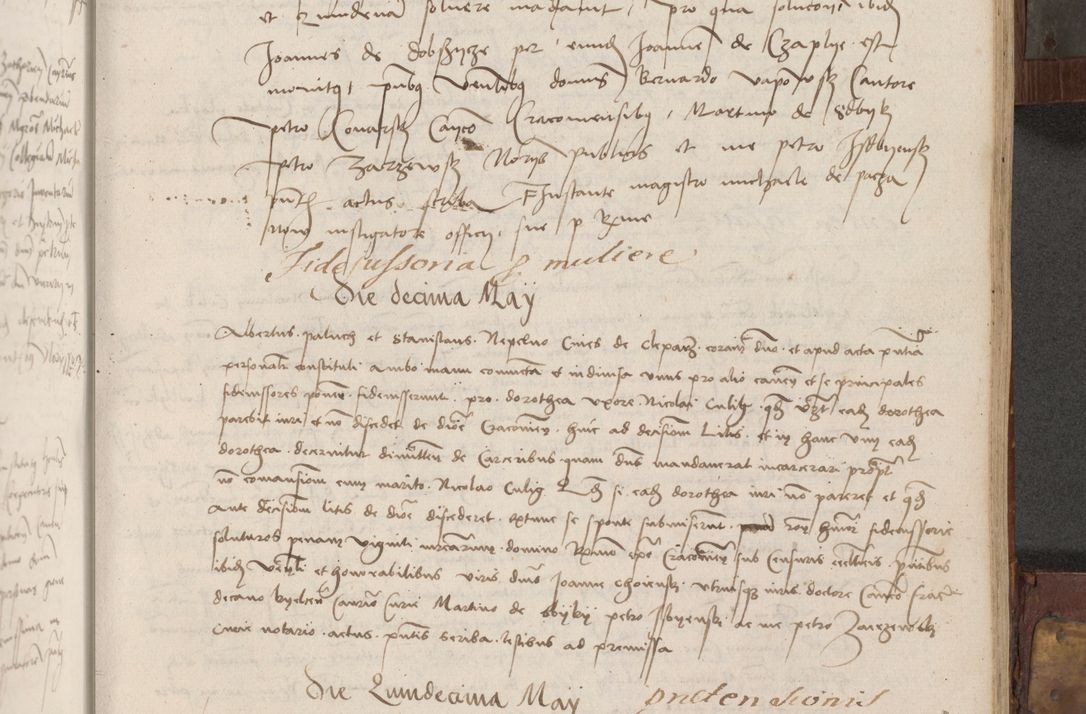 Zdjęcie nr 166 dla obiektu archiwalnego: Volumen II - um actorum episcopalium Joannis Konarski, episcopi Cracoviensis annorum sequentium: 1515, 1516, 1517, 1518, 1519, quorum indicem in dine huius voluminis videre est.