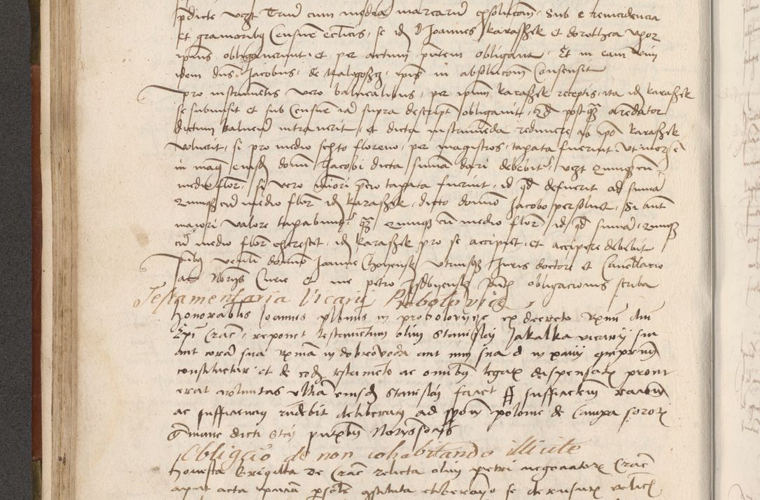 Zdjęcie nr 159 dla obiektu archiwalnego: Volumen II - um actorum episcopalium Joannis Konarski, episcopi Cracoviensis annorum sequentium: 1515, 1516, 1517, 1518, 1519, quorum indicem in dine huius voluminis videre est.