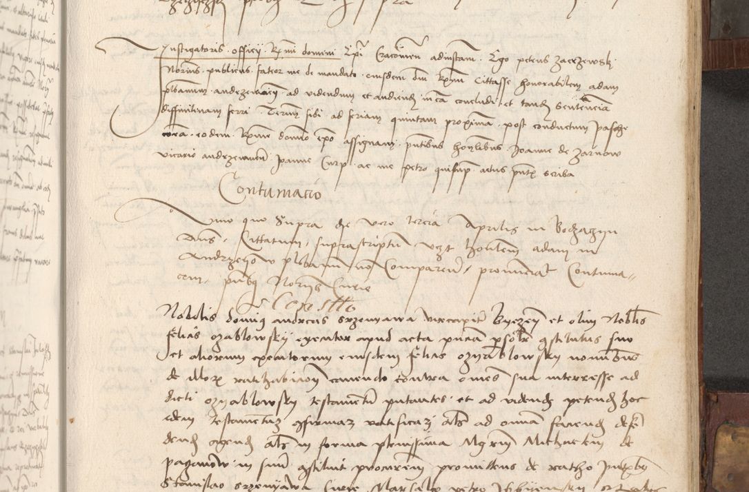 Zdjęcie nr 158 dla obiektu archiwalnego: Volumen II - um actorum episcopalium Joannis Konarski, episcopi Cracoviensis annorum sequentium: 1515, 1516, 1517, 1518, 1519, quorum indicem in dine huius voluminis videre est.
