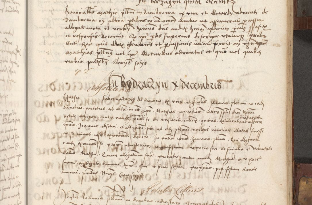 Zdjęcie nr 148 dla obiektu archiwalnego: Volumen II - um actorum episcopalium Joannis Konarski, episcopi Cracoviensis annorum sequentium: 1515, 1516, 1517, 1518, 1519, quorum indicem in dine huius voluminis videre est.