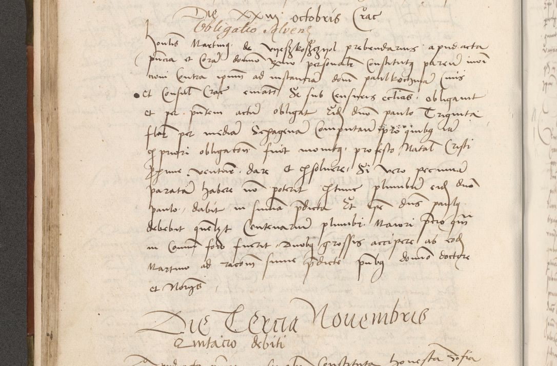 Zdjęcie nr 141 dla obiektu archiwalnego: Volumen II - um actorum episcopalium Joannis Konarski, episcopi Cracoviensis annorum sequentium: 1515, 1516, 1517, 1518, 1519, quorum indicem in dine huius voluminis videre est.
