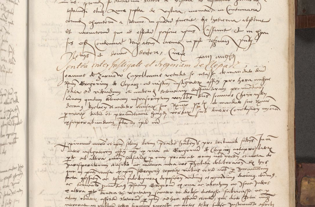 Zdjęcie nr 124 dla obiektu archiwalnego: Volumen II - um actorum episcopalium Joannis Konarski, episcopi Cracoviensis annorum sequentium: 1515, 1516, 1517, 1518, 1519, quorum indicem in dine huius voluminis videre est.