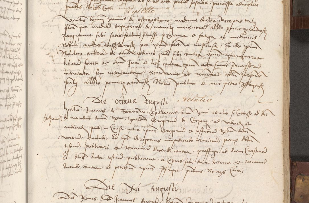 Zdjęcie nr 118 dla obiektu archiwalnego: Volumen II - um actorum episcopalium Joannis Konarski, episcopi Cracoviensis annorum sequentium: 1515, 1516, 1517, 1518, 1519, quorum indicem in dine huius voluminis videre est.