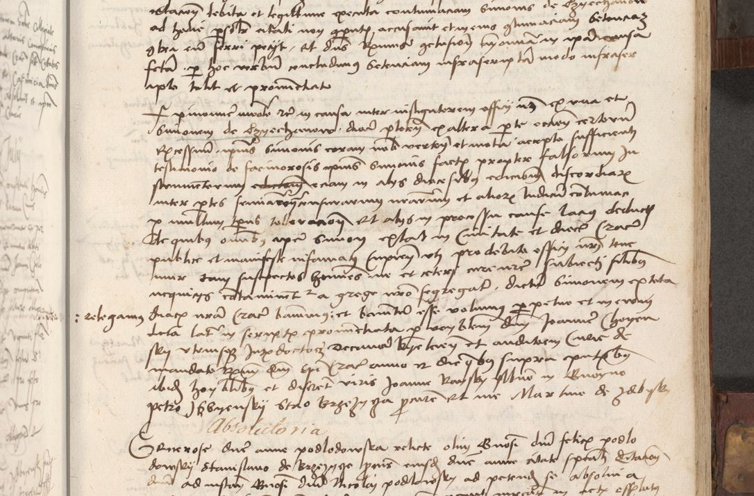 Zdjęcie nr 106 dla obiektu archiwalnego: Volumen II - um actorum episcopalium Joannis Konarski, episcopi Cracoviensis annorum sequentium: 1515, 1516, 1517, 1518, 1519, quorum indicem in dine huius voluminis videre est.